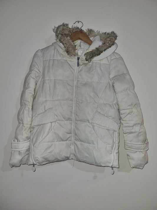 Women's Small Cream Coat