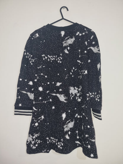 Women's Small/Medium Black/Starry Night Sweater