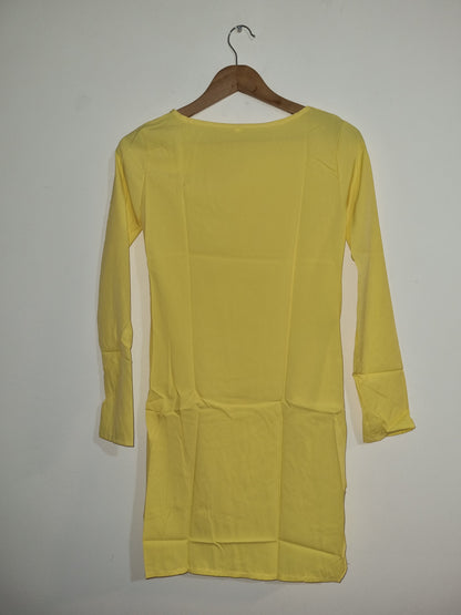 Women's Small Yellow Dress