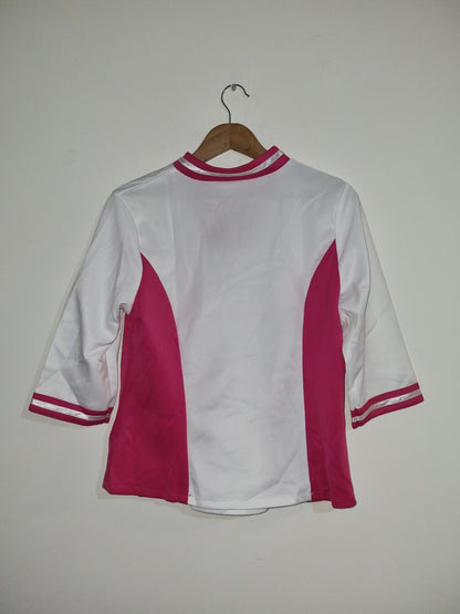 Women's Medium/Large White/Pink Tunic Too