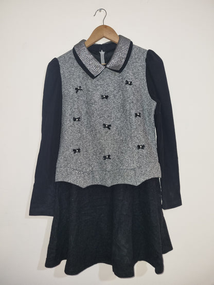 Women's Small Black/Grey Dress