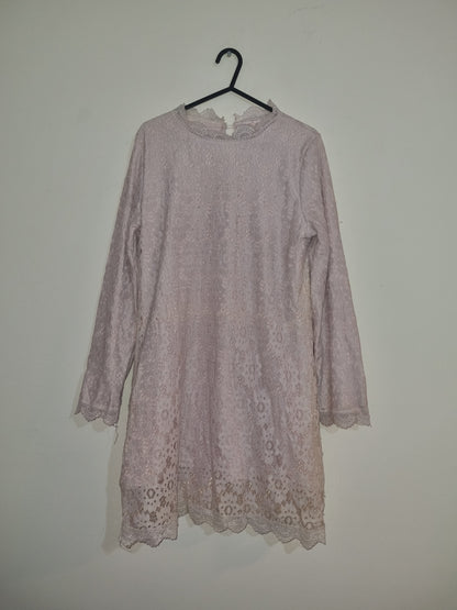 Women's Small Pink Netted Dress