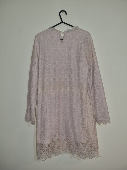 Women's Small Pink Netted Dress