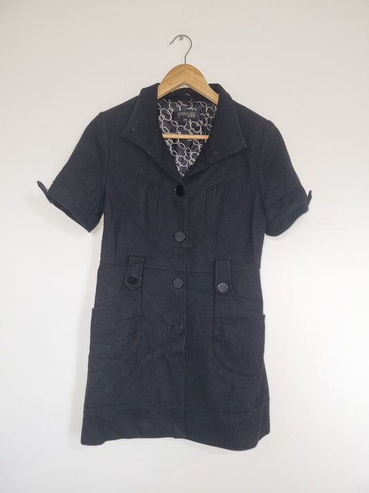 Women's XSmall/Small Black Coat