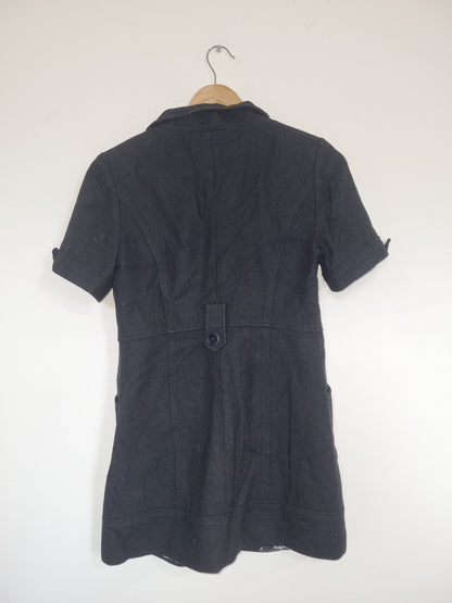 Women's XSmall/Small Black Coat