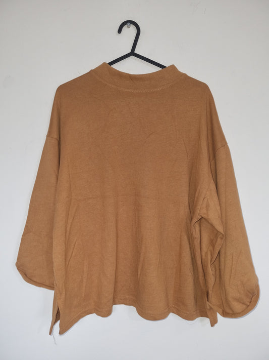 Women's Large L.Brown Top
