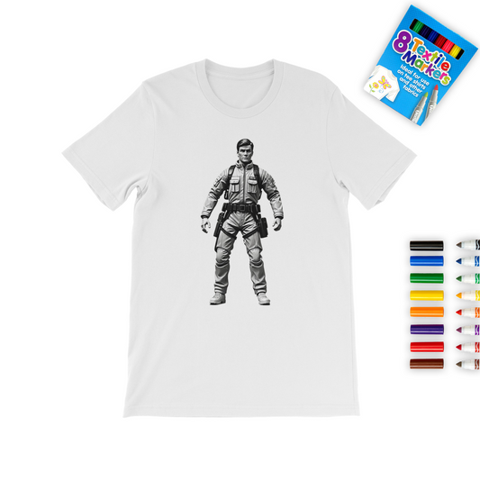 ACTION MAN Colouring T-Shirt