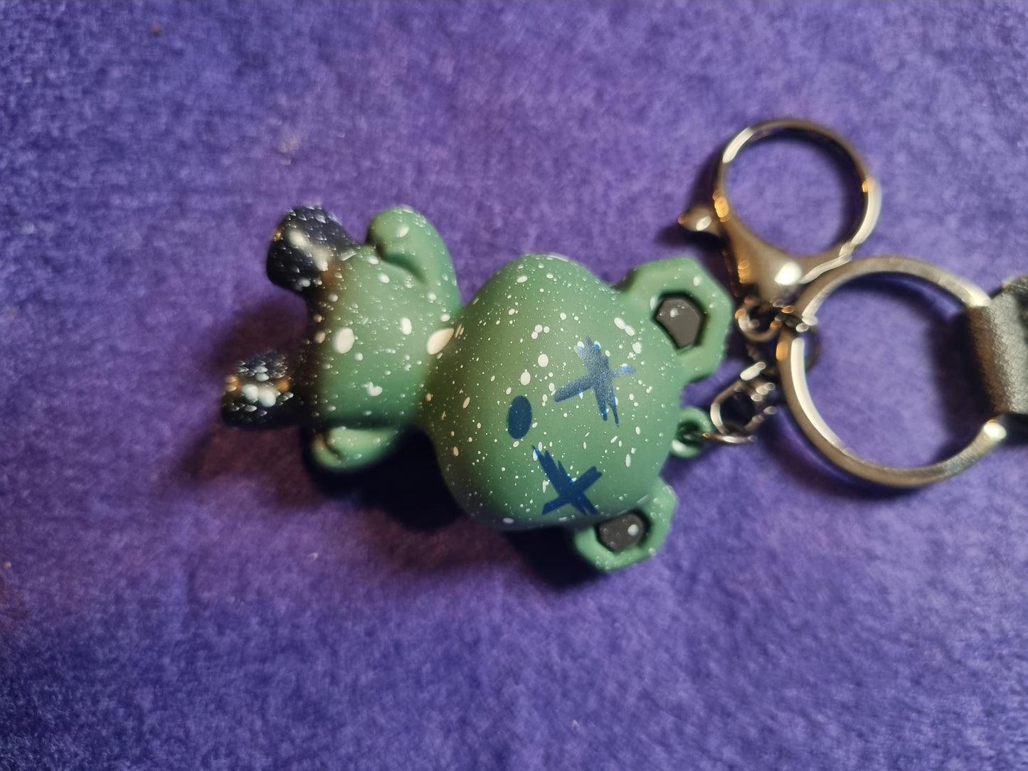 X X DEAD BEAR KEYCHAIN