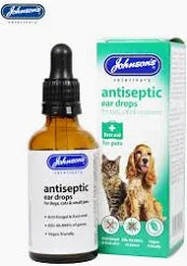 JOHNSONS - VETERINARY ANTISEPTIC EAR DROPS