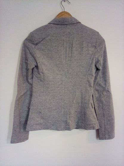 WOMEN'S LARGE FITTED GREY JACKET