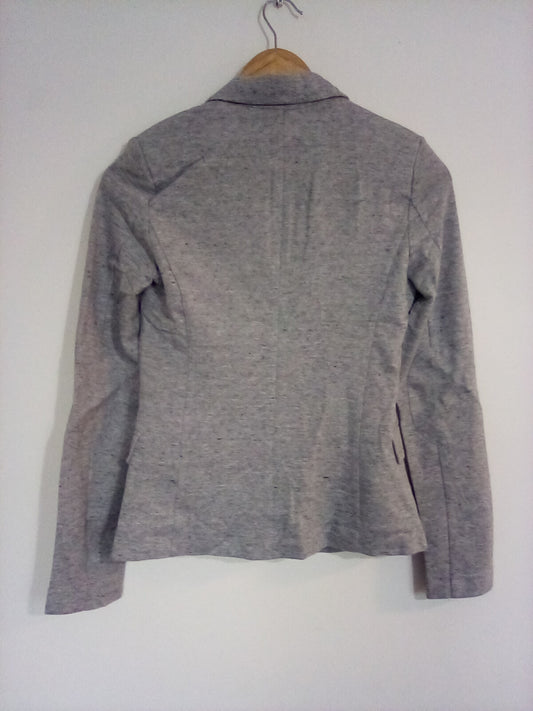 WOMEN'S LARGE FITTED GREY JACKET