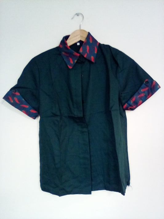 WOMENS GREEN TOP