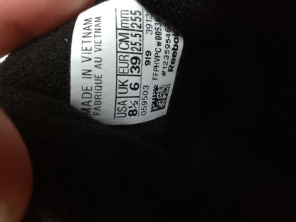 Reebok Black Trainers Size 6 UK