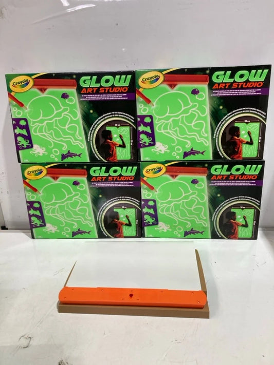 Crayola Glow Art Studio Create Your Own Glow in the Dark Art