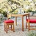 AMAZON AWARE CUSHIONED OUTDOOR PATIO SET OF 2 STOOLS
