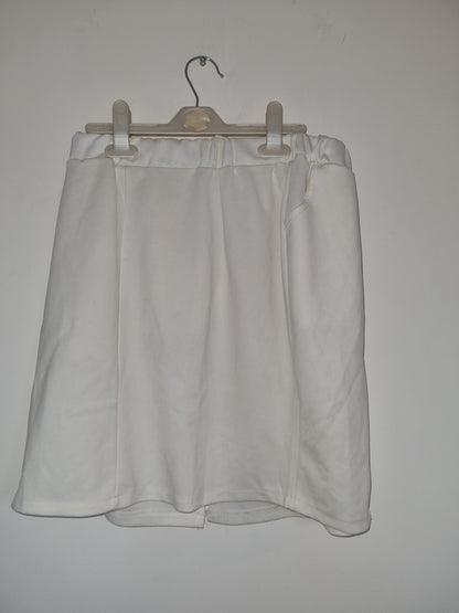 Women's medium-large cream skirt