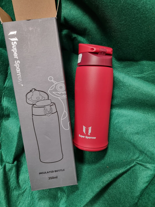 SUPER SPARROW - INSULATED BOTTLE WITH STRAW