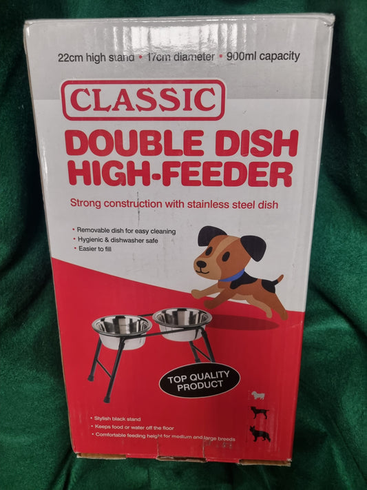 CLASSIC - DOUBLE DISH HIGH FEEDER