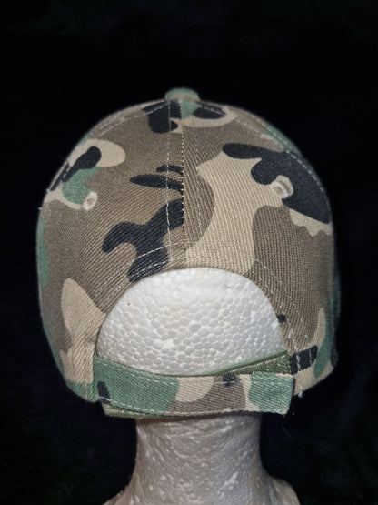 Children's camo baseball cap