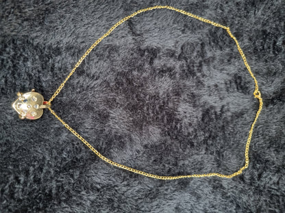 I LOVE MOM pendant