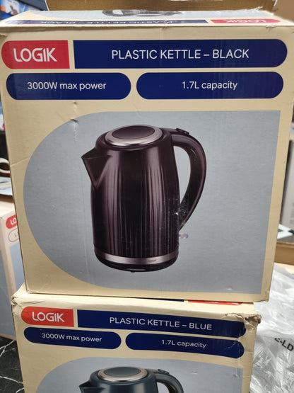 LOGIK - PLASTIC KETTLE - VARIOUS COLORS