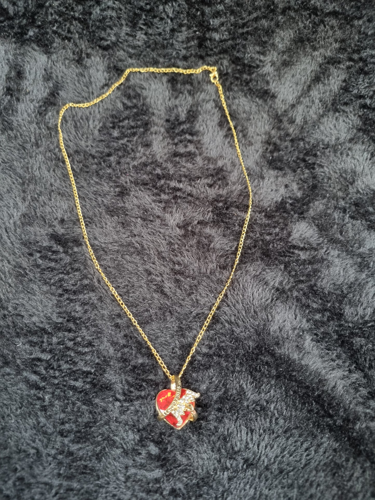 I LOVE MOM pendant