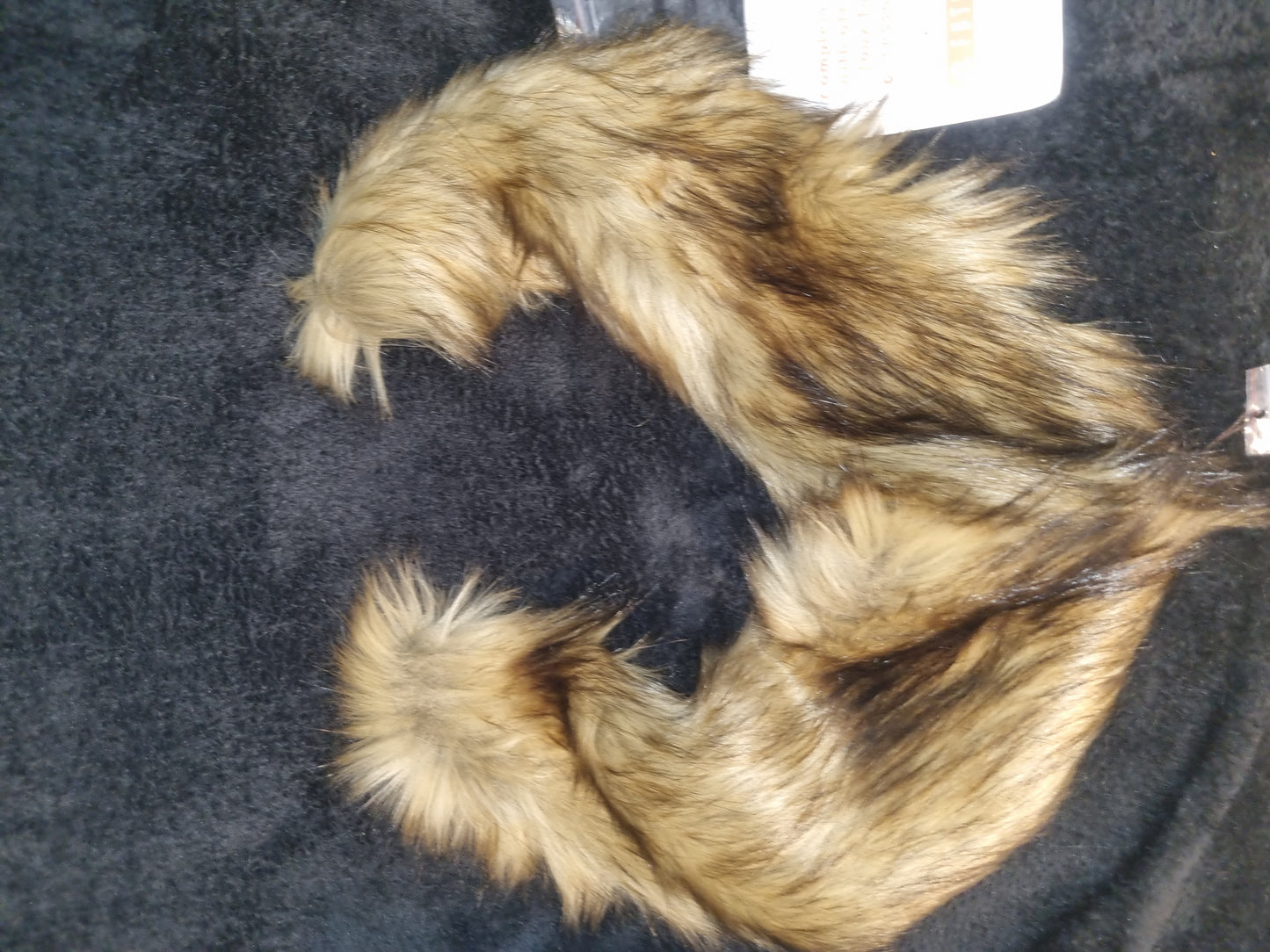 Faux fur scarf