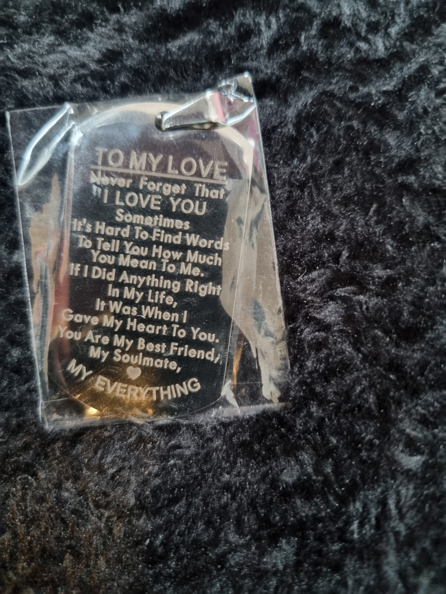 To my love - pendant