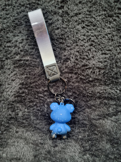 X X DEAD BEAR KEYCHAIN