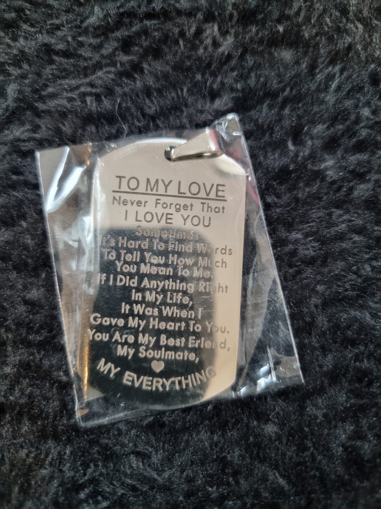 To my love - pendant