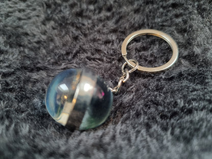 Keyring globe of the world