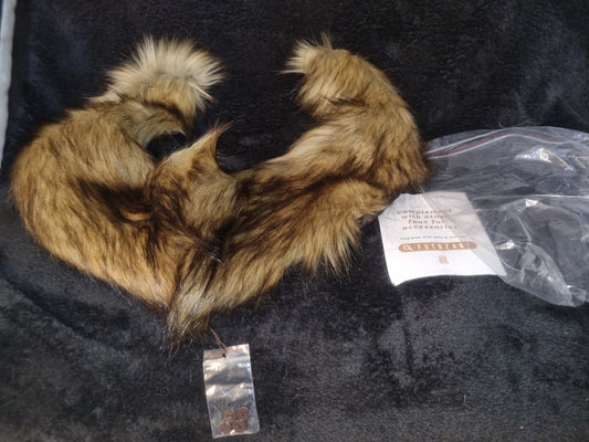 Faux fur scarf